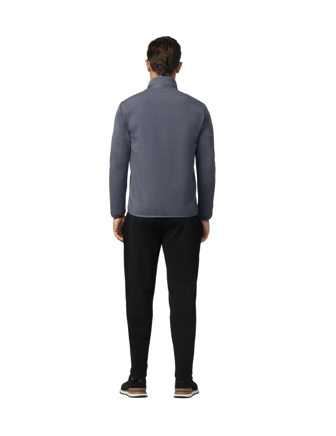 Hackett Sudadera híbrida cremallera Gris oscuro