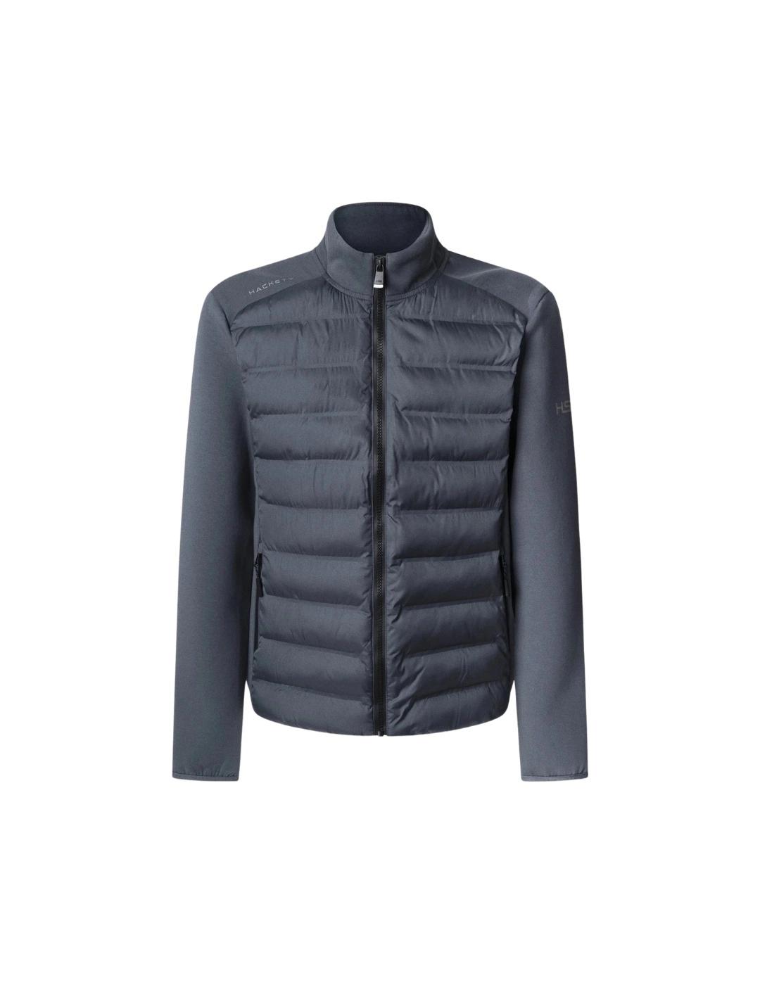 Hackett Sudadera híbrida cremallera Gris oscuro