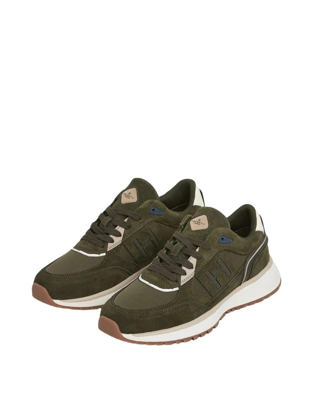 Hackett Zapatillas Verde caqui