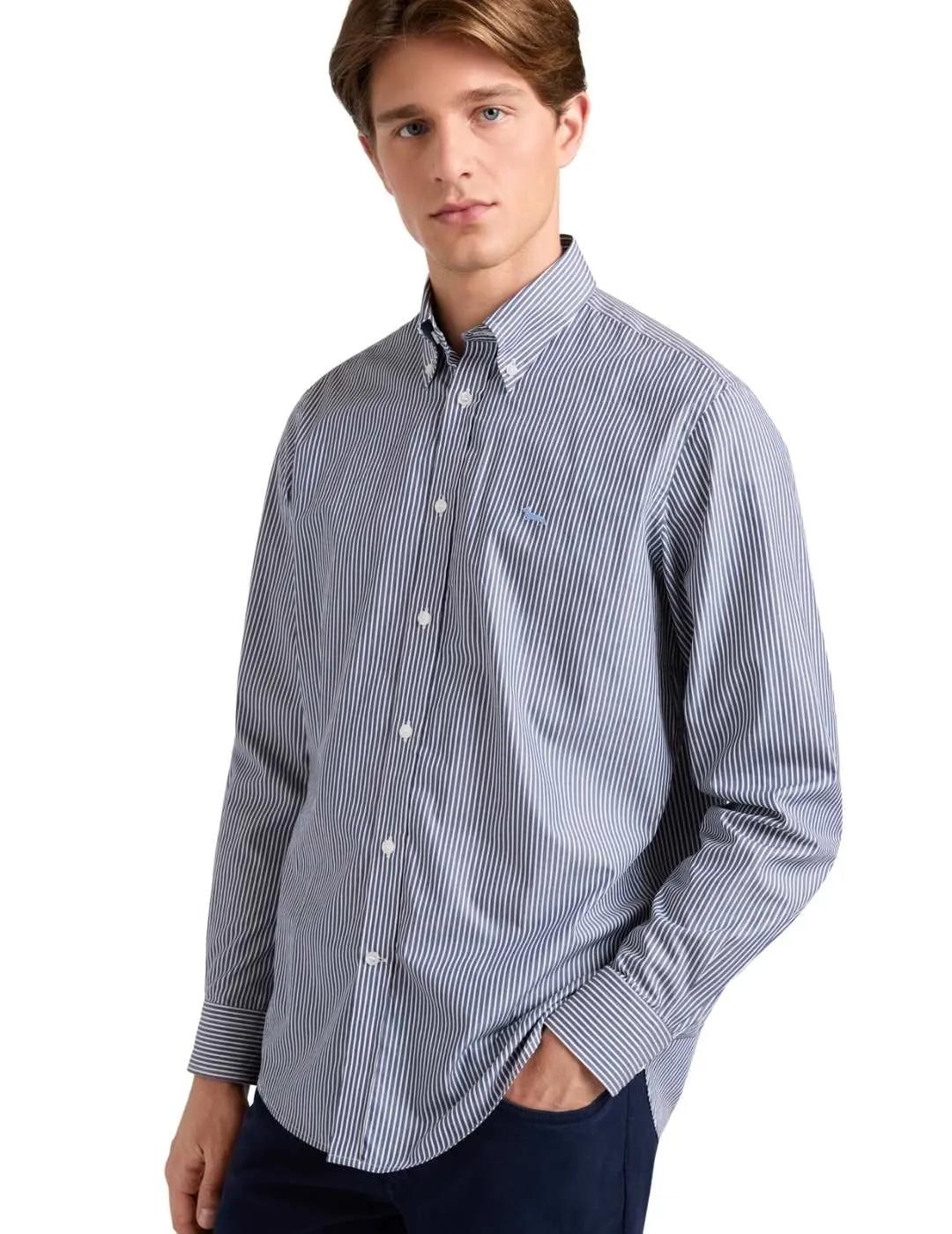 Harmont & Blaine Camisa perro salchicha Azul oscuro
