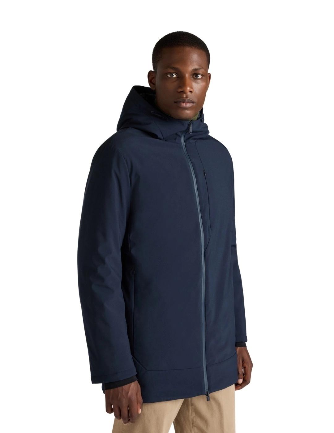 Harmont & Blaine Parka Azul marino perro salchicha