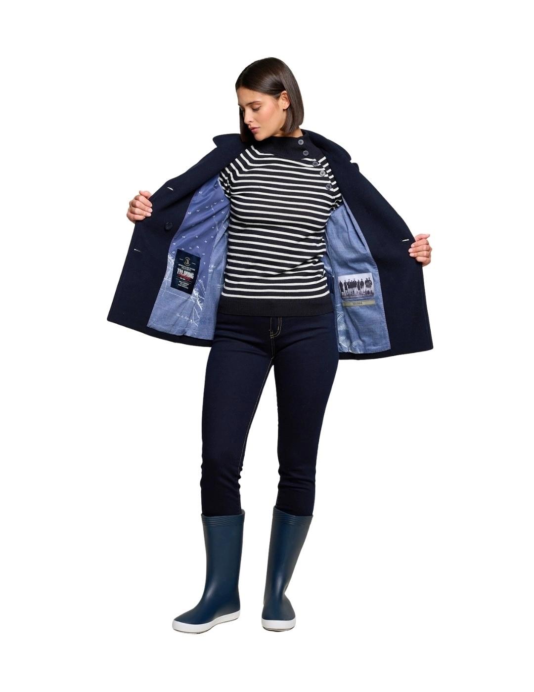 Henry Arroway Abrigo Biarritz Navy