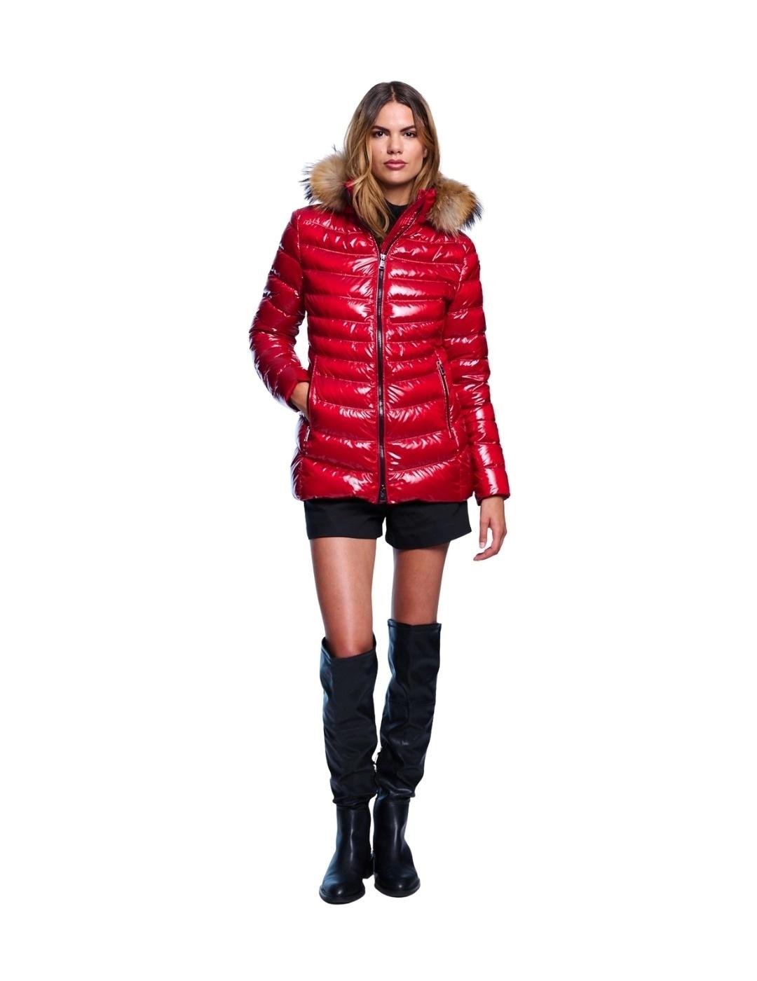 Henry Arroway Plumífero Lion I Bright Red Glossy