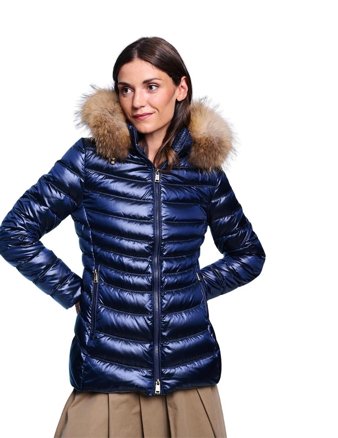 Henry Arroway Plumífero Lion I Black Glossy