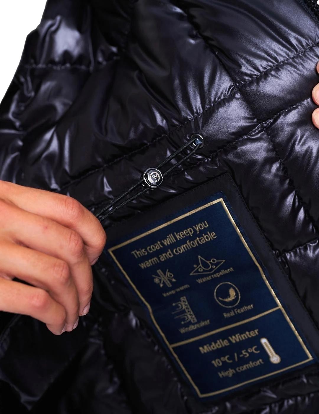 Henry Arroway Parka Niagara Black