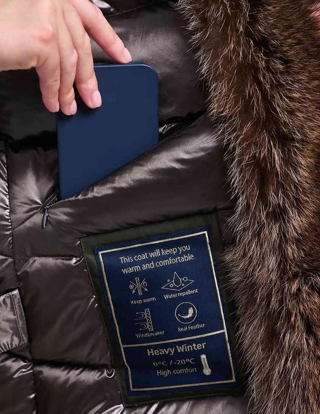 Henry Arroway Abrigo Yukon Khaki