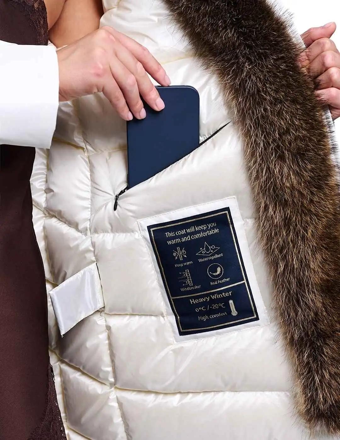 Henry Arroway Abrigo Yukon Nacre