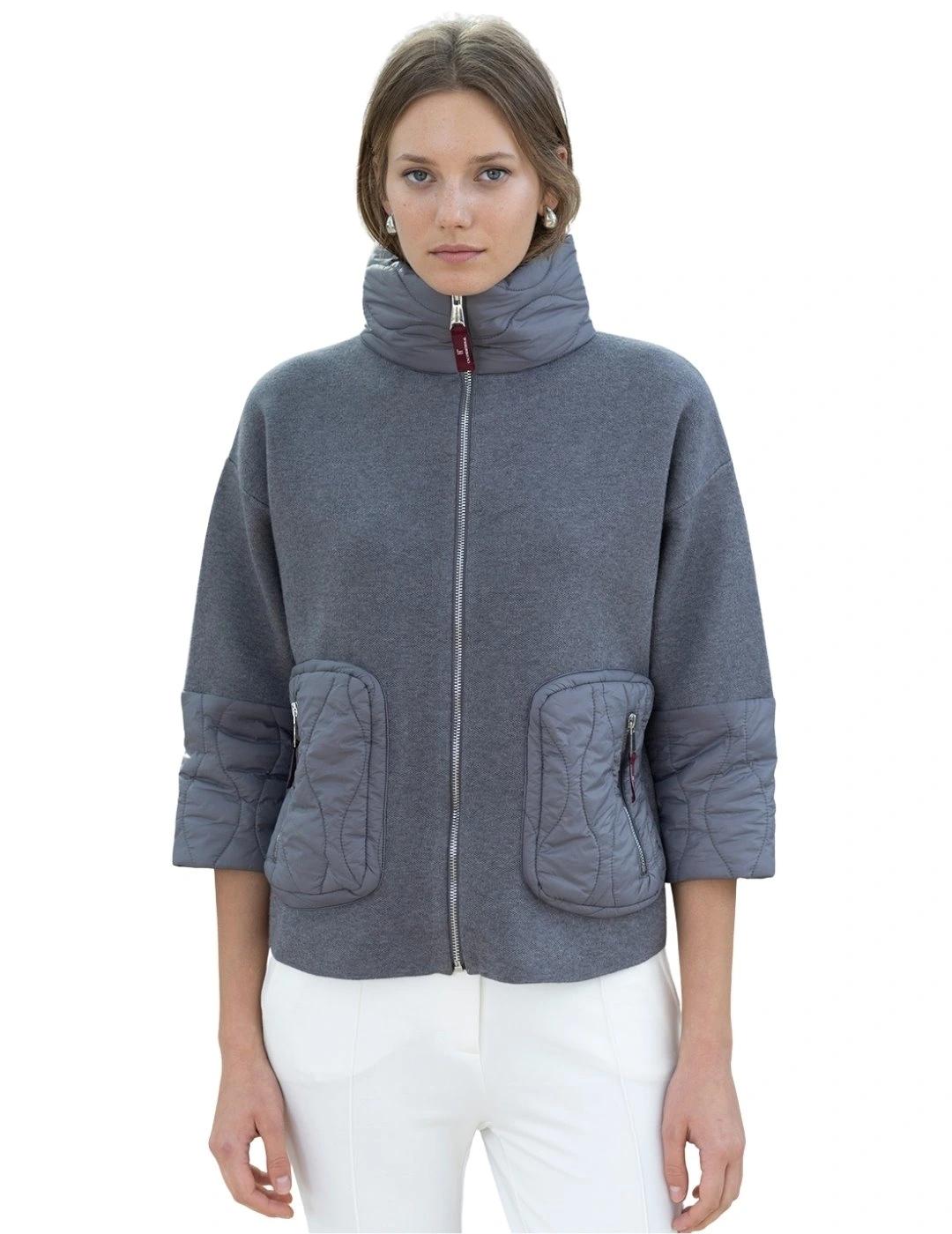 Hongo Chaqueta Gris Marengo