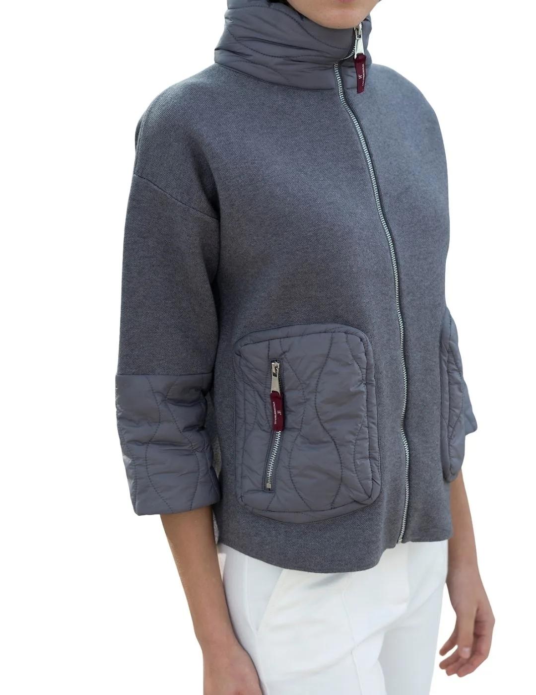 Hongo Chaqueta Gris Marengo