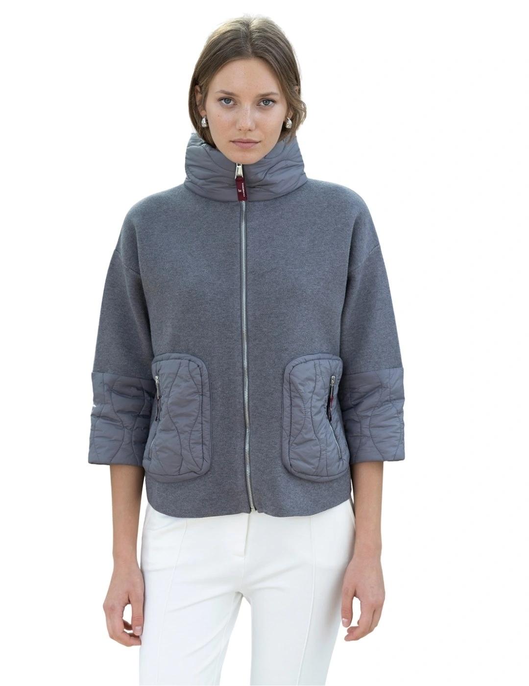 Hongo Chaqueta Gris Marengo