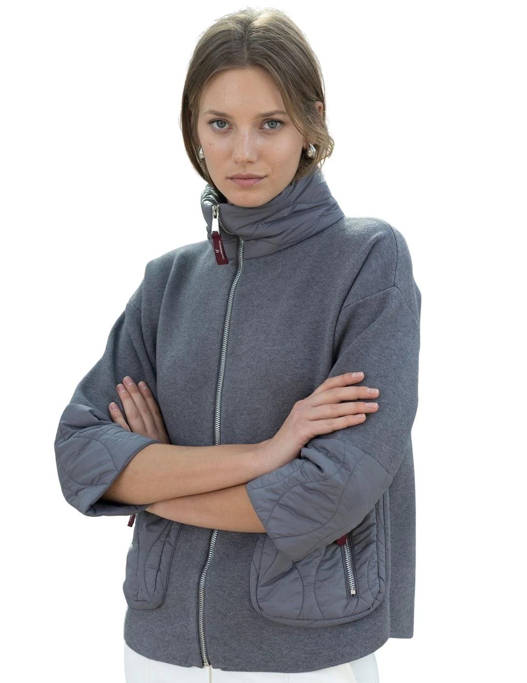 Hongo Chaqueta Gris Marengo