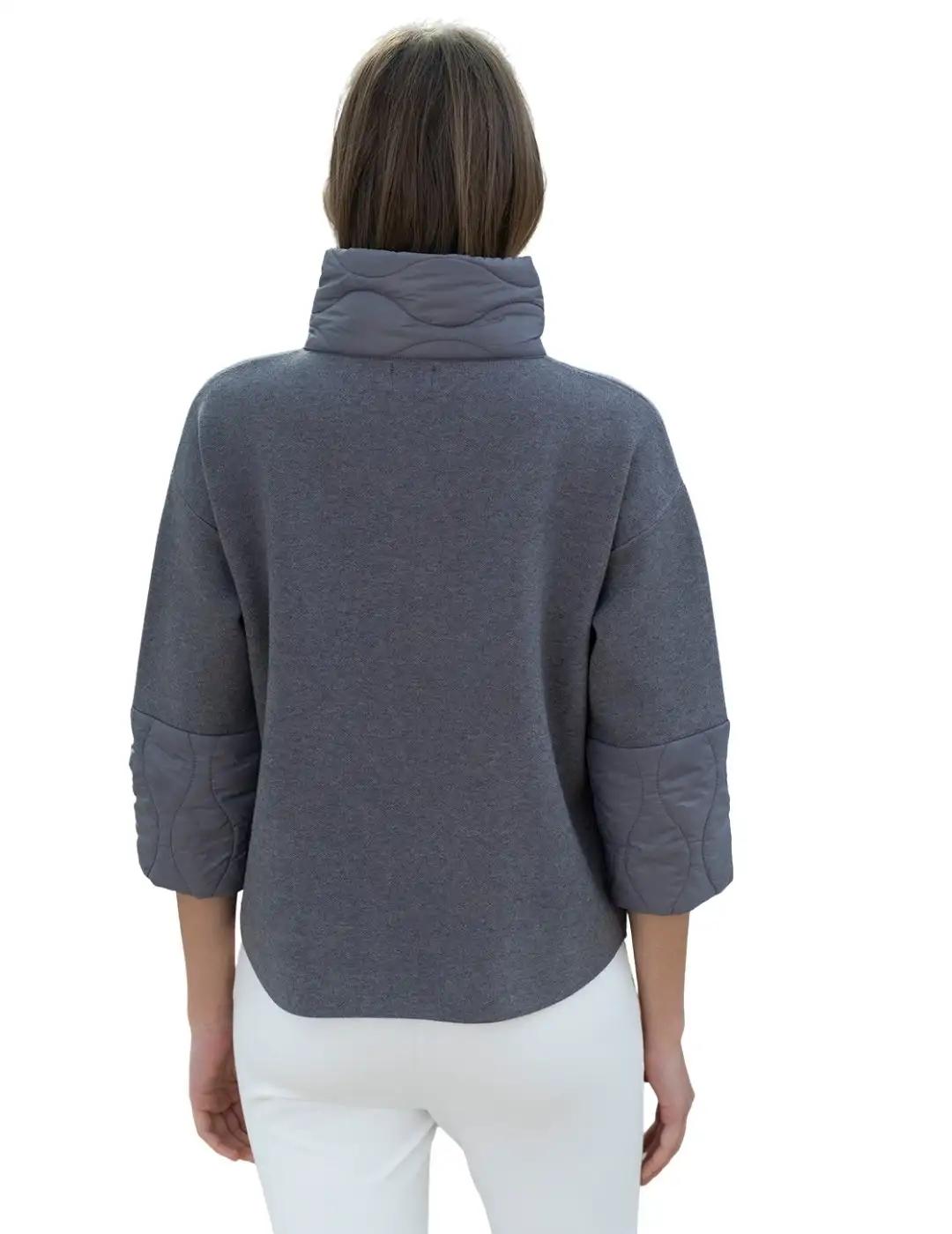 Hongo Chaqueta Gris Marengo