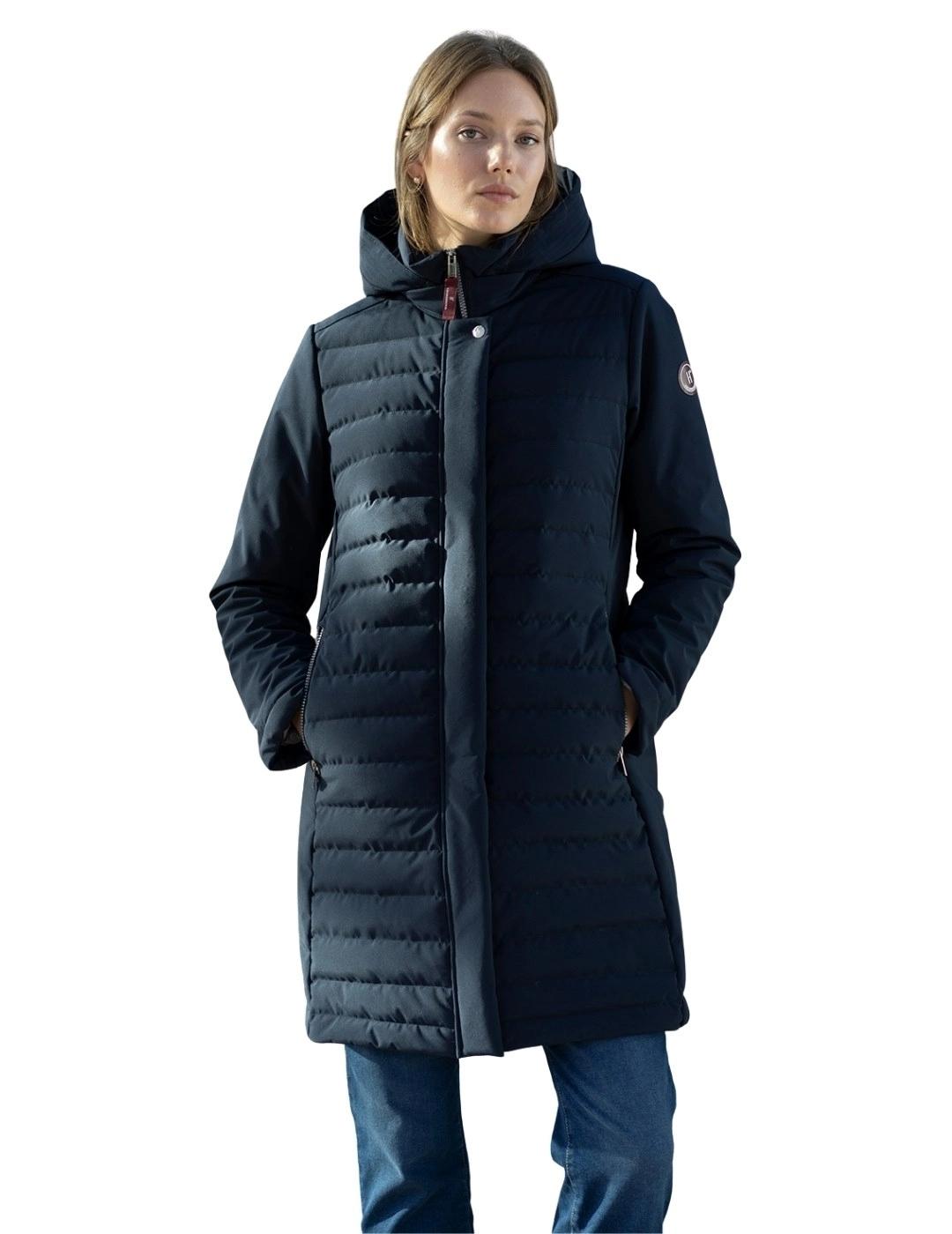 Hongo Parka Azul Marino