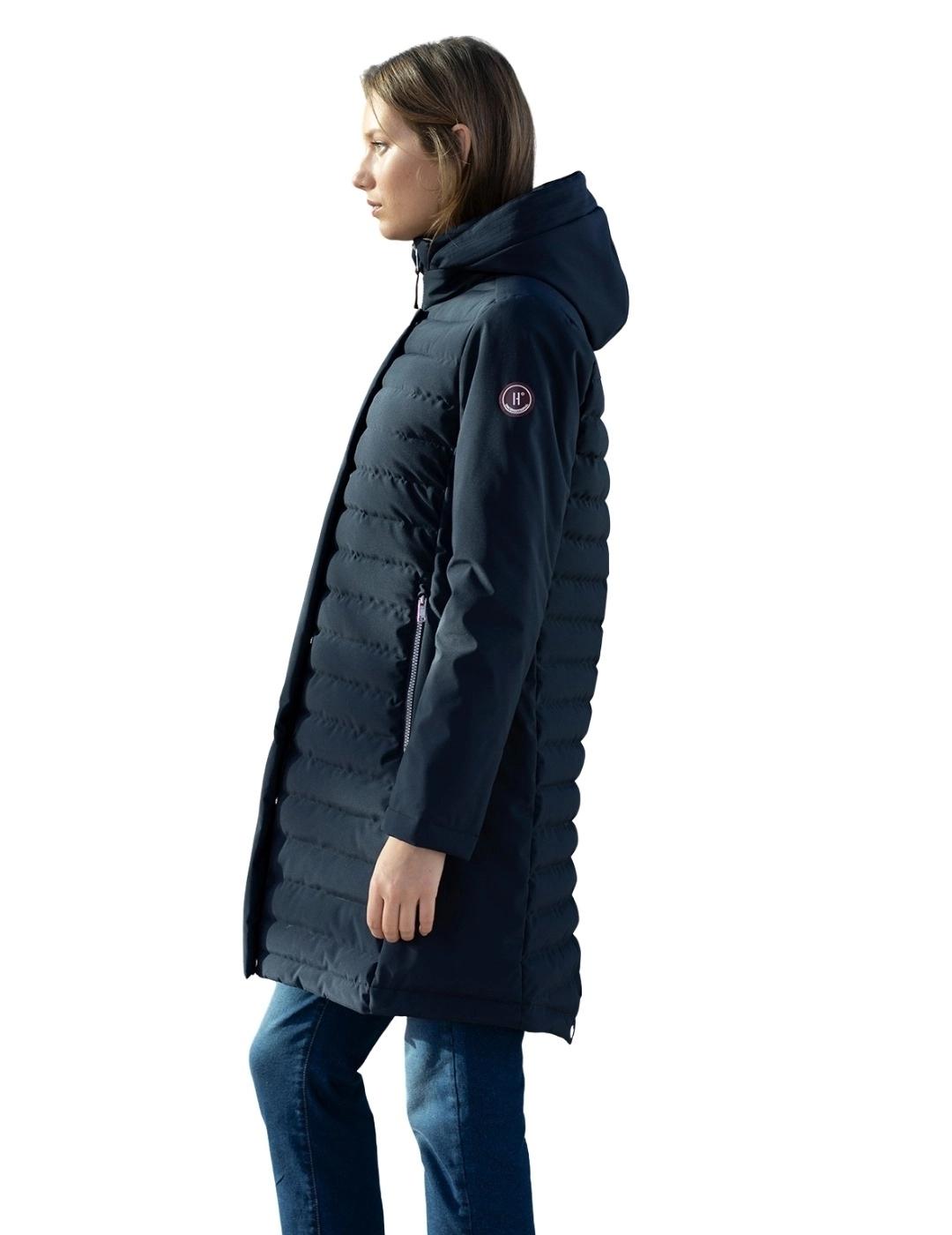 Hongo Parka Azul Marino