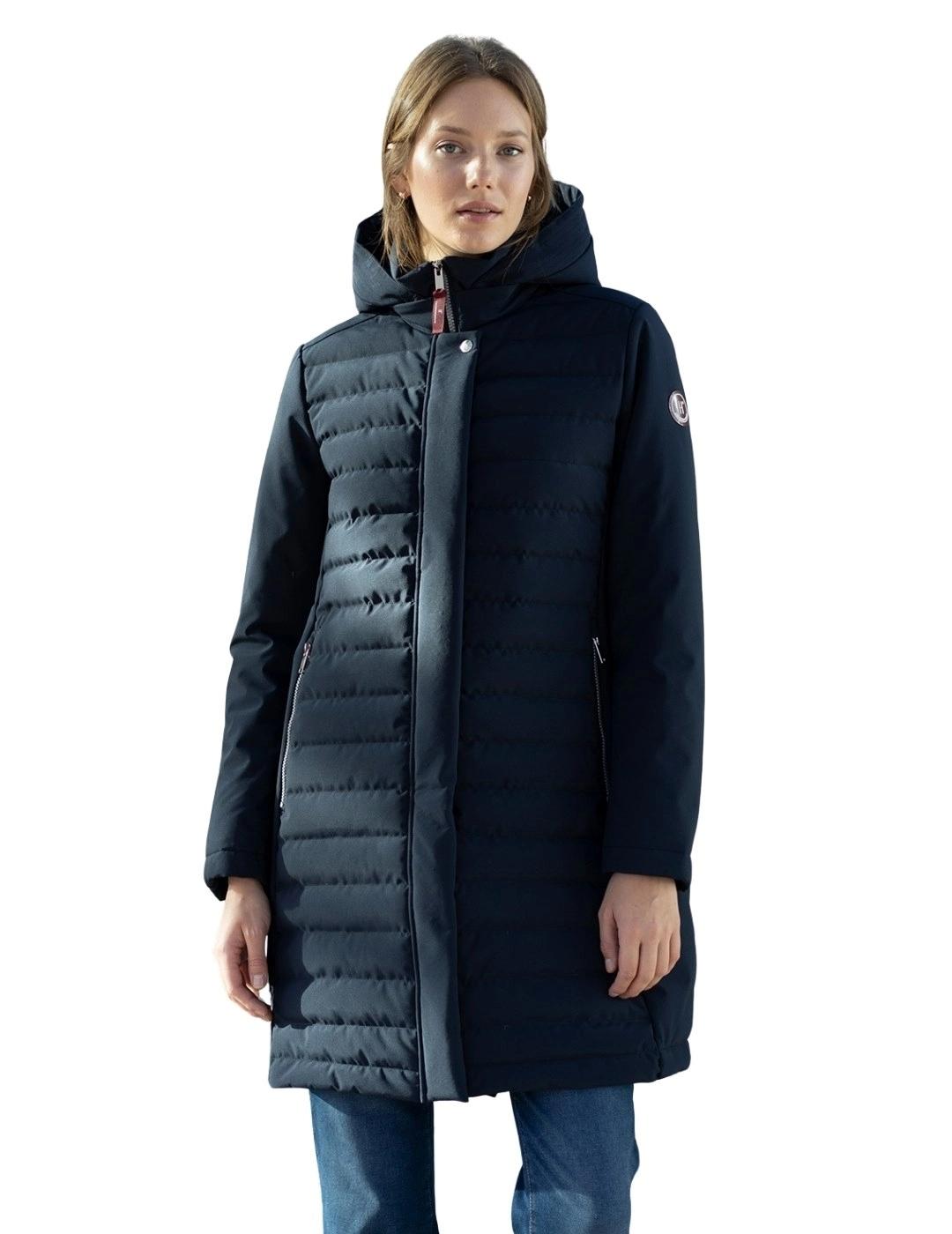 Hongo Parka Azul Marino