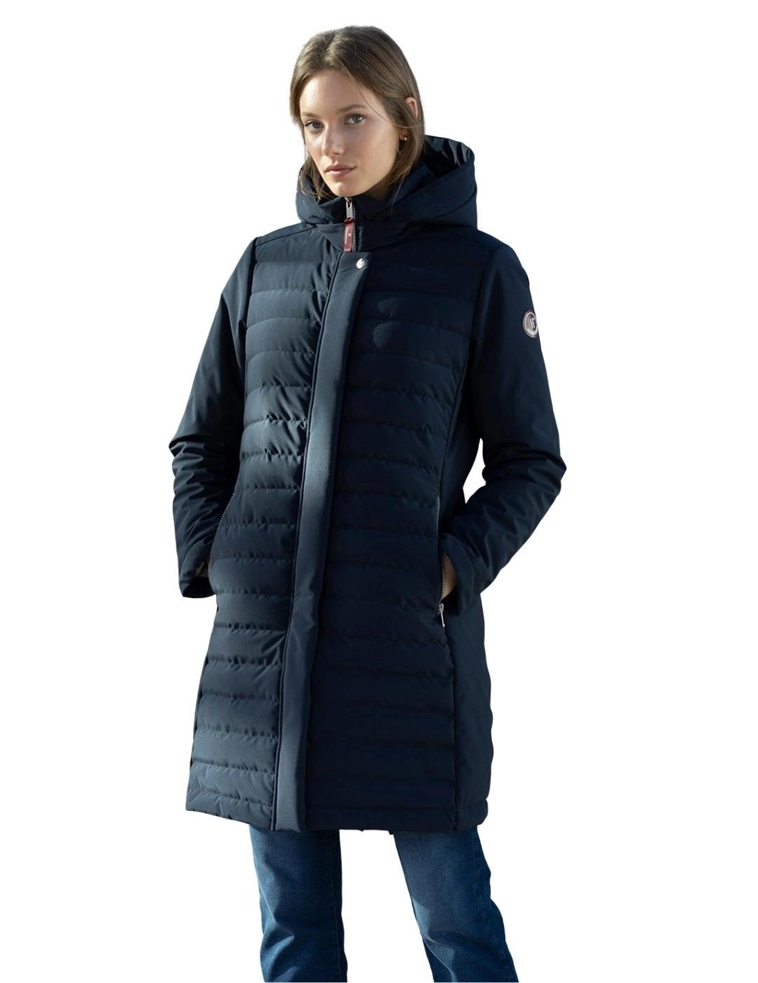 Hongo Parka Azul Marino