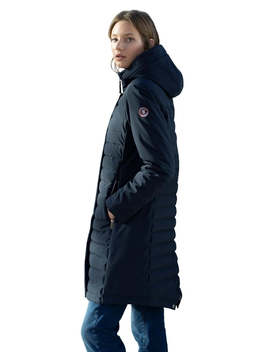 Hongo Parka Azul Marino