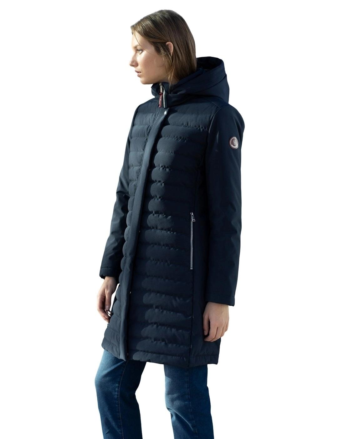 Hongo Parka Azul Marino