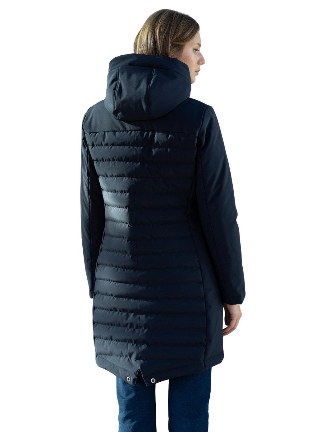 Hongo Parka Azul Marino