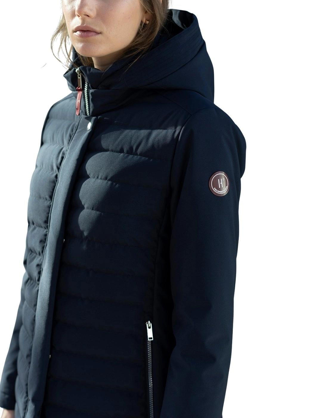 Hongo Parka Azul Marino