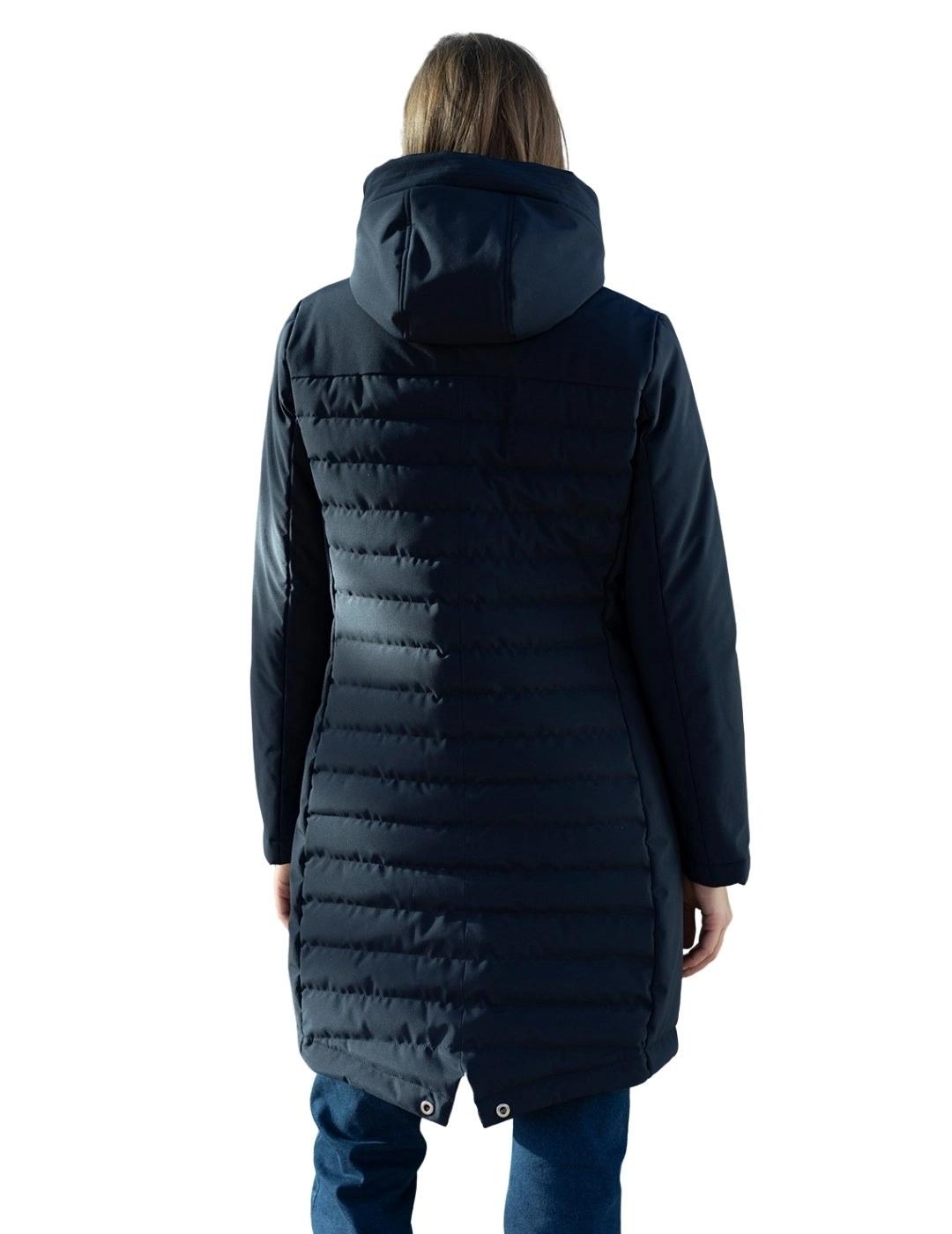 Hongo Parka Azul Marino