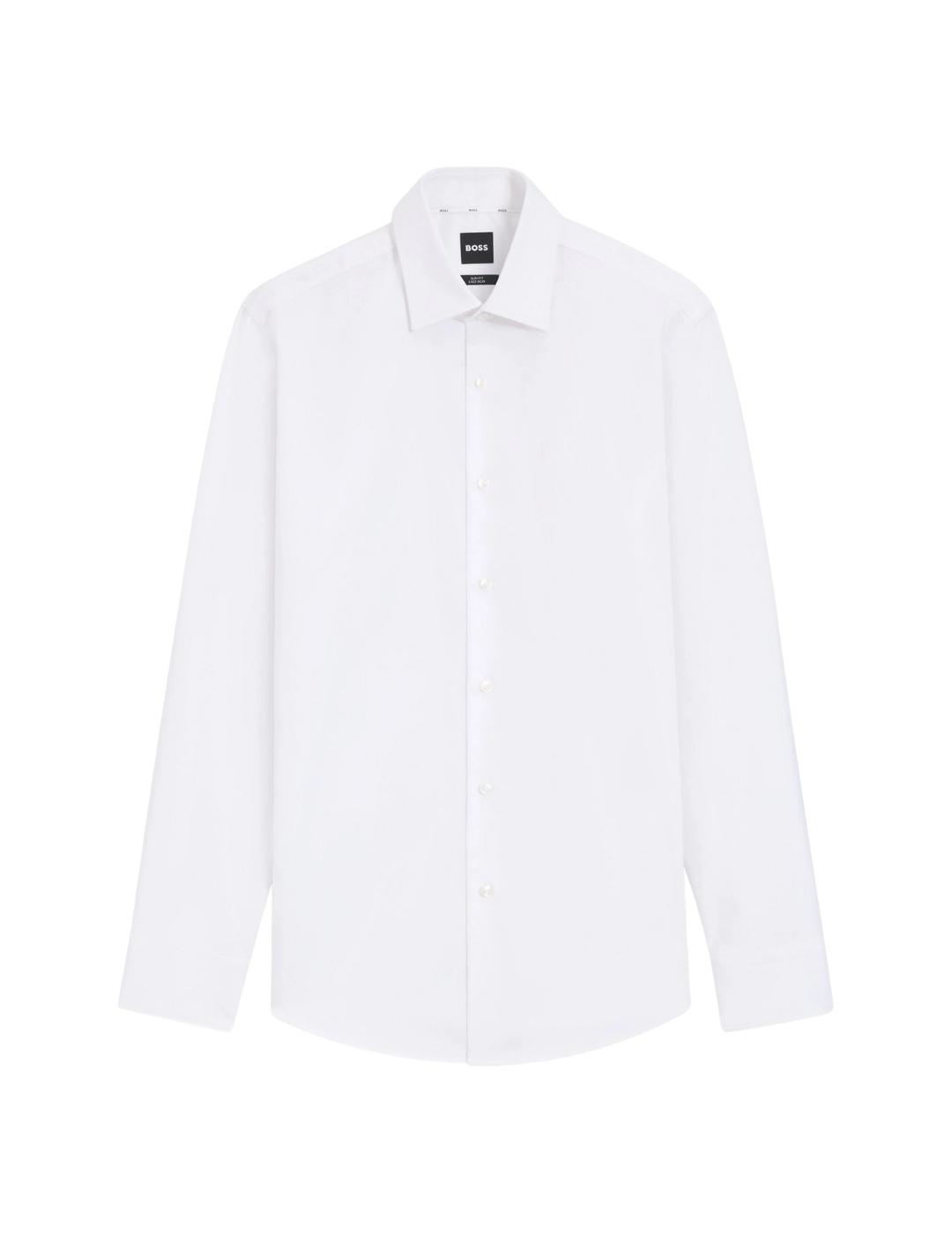 Hugo Boss Camisa Hank Kent Blanca