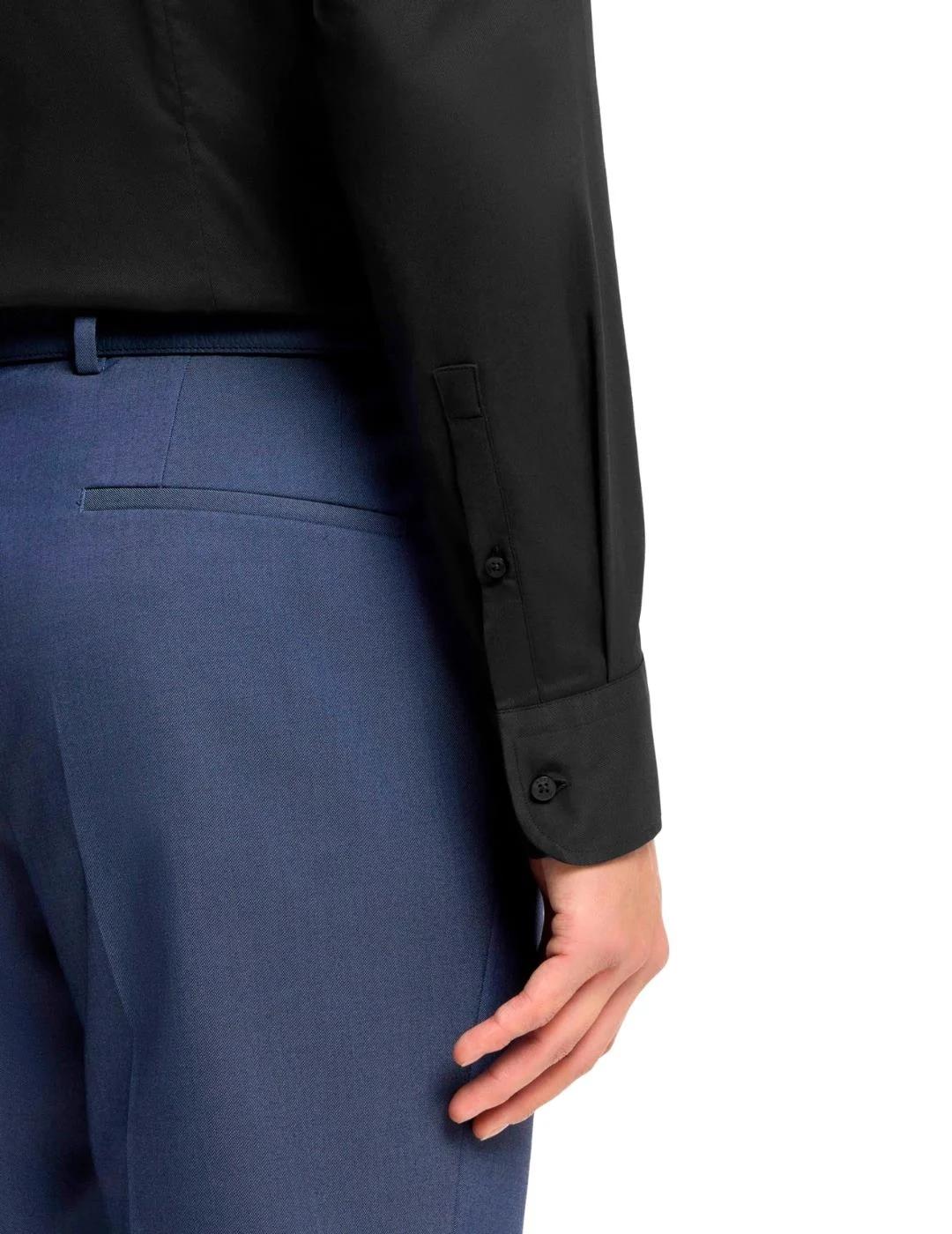 Hugo Boss Camisa Hank Kent Negra