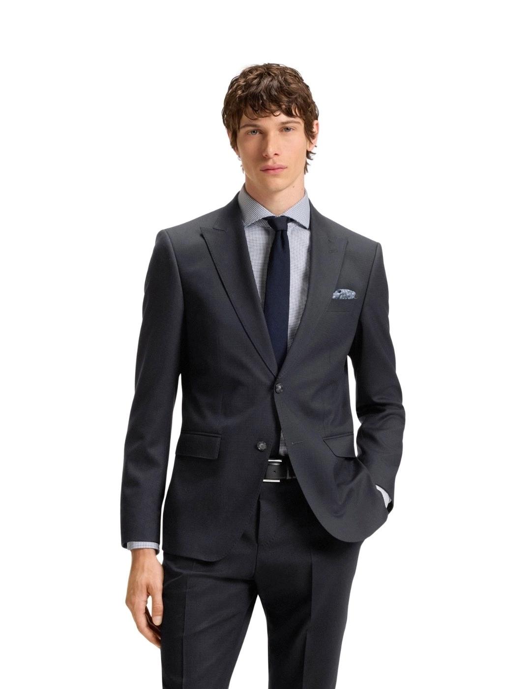 Hugo Boss Traje de hombre Azul oscuro