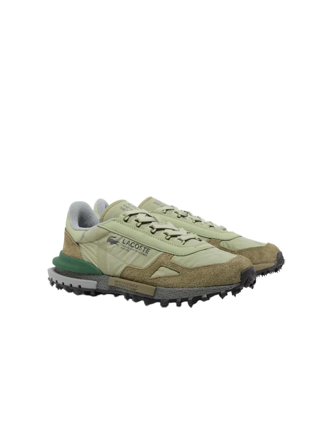 Lacoste Zapatillas de hombre Elite Active Verde