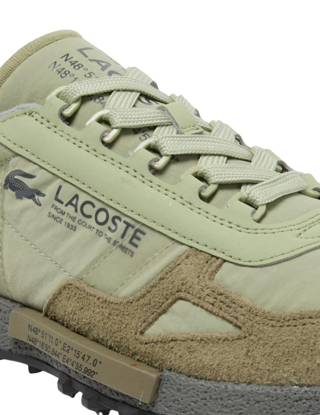 Lacoste Zapatillas de hombre Elite Active Verde