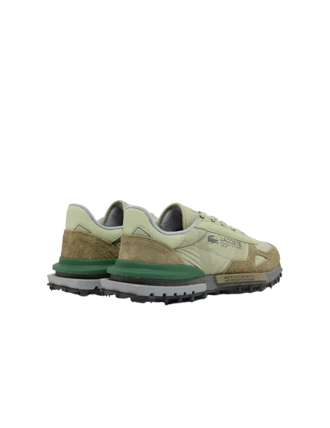 Lacoste Zapatillas de hombre Elite Active Verde