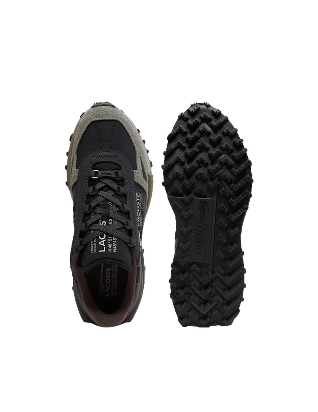 Lacoste Zapatillas de hombre Elite Active Negras