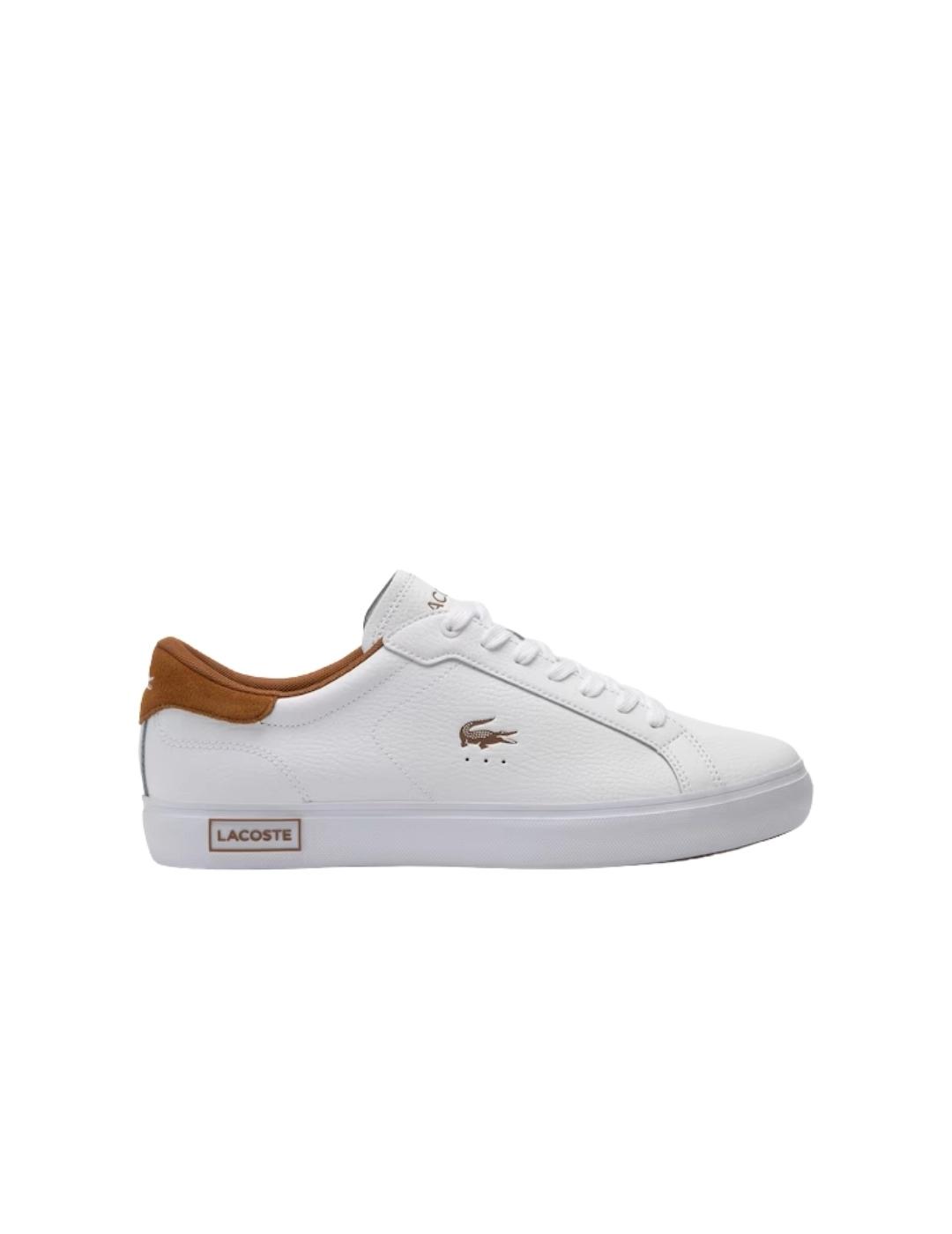 Lacoste Zapatillas de hombre Powercourt Blancas