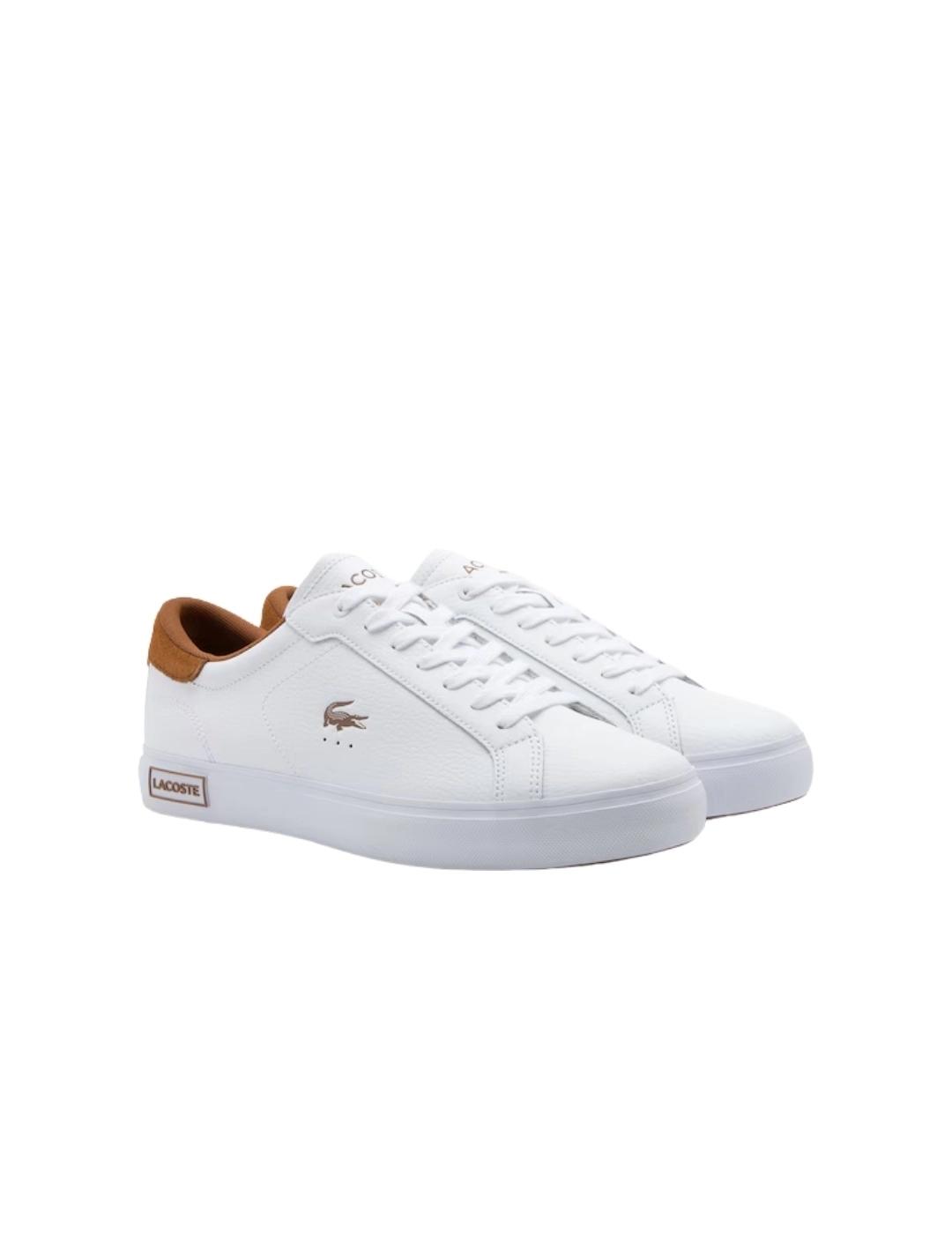 Lacoste Zapatillas de hombre Powercourt Blancas