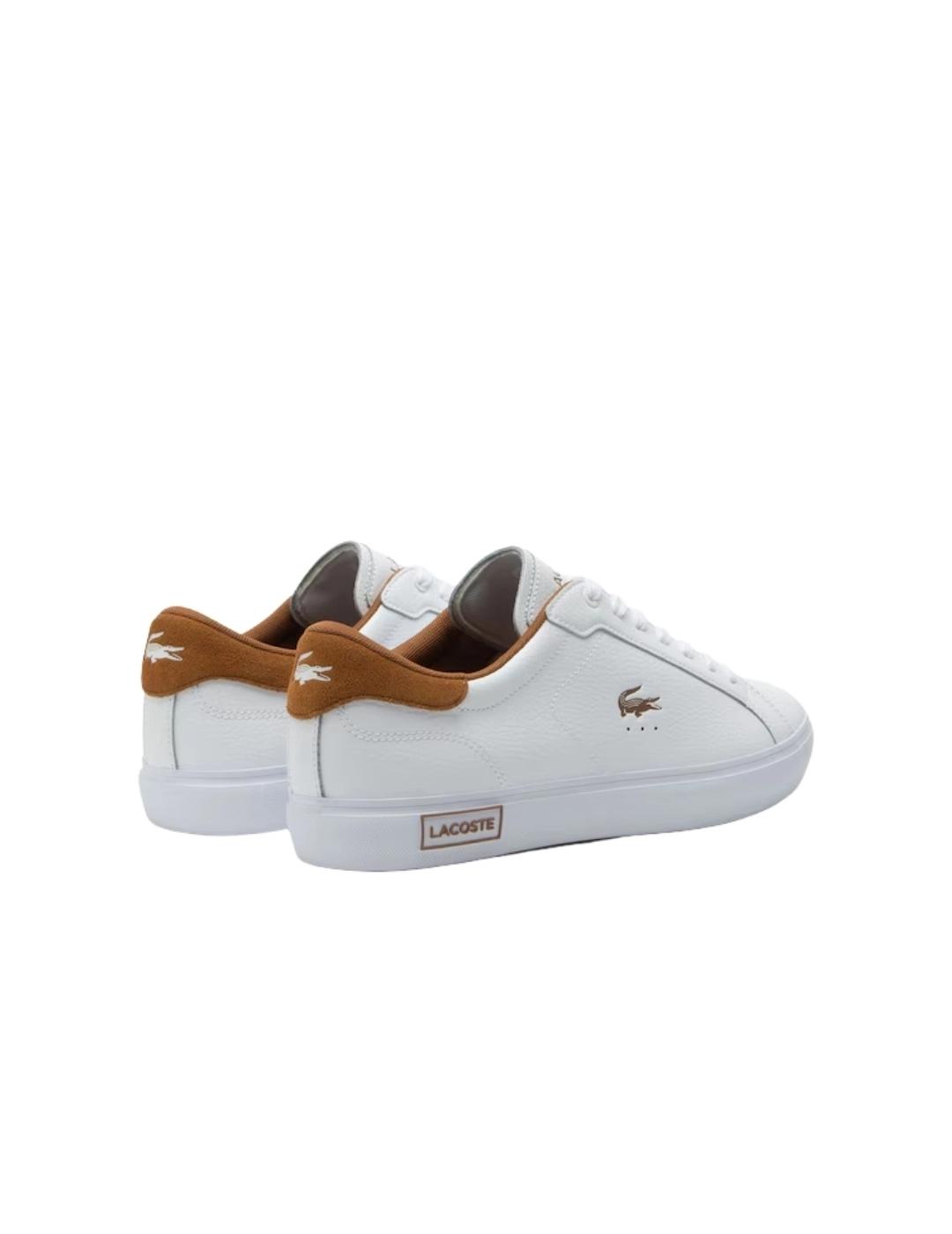 Lacoste Zapatillas de hombre Powercourt Blancas
