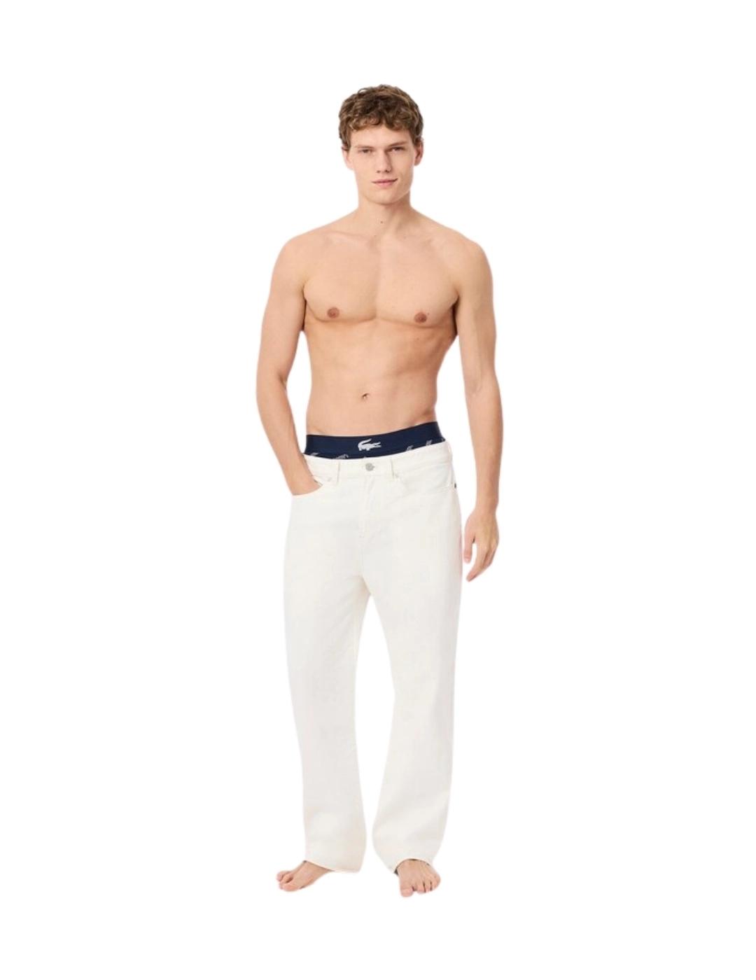 Lacoste Pack de 3 calzoncillos de algodón elástico