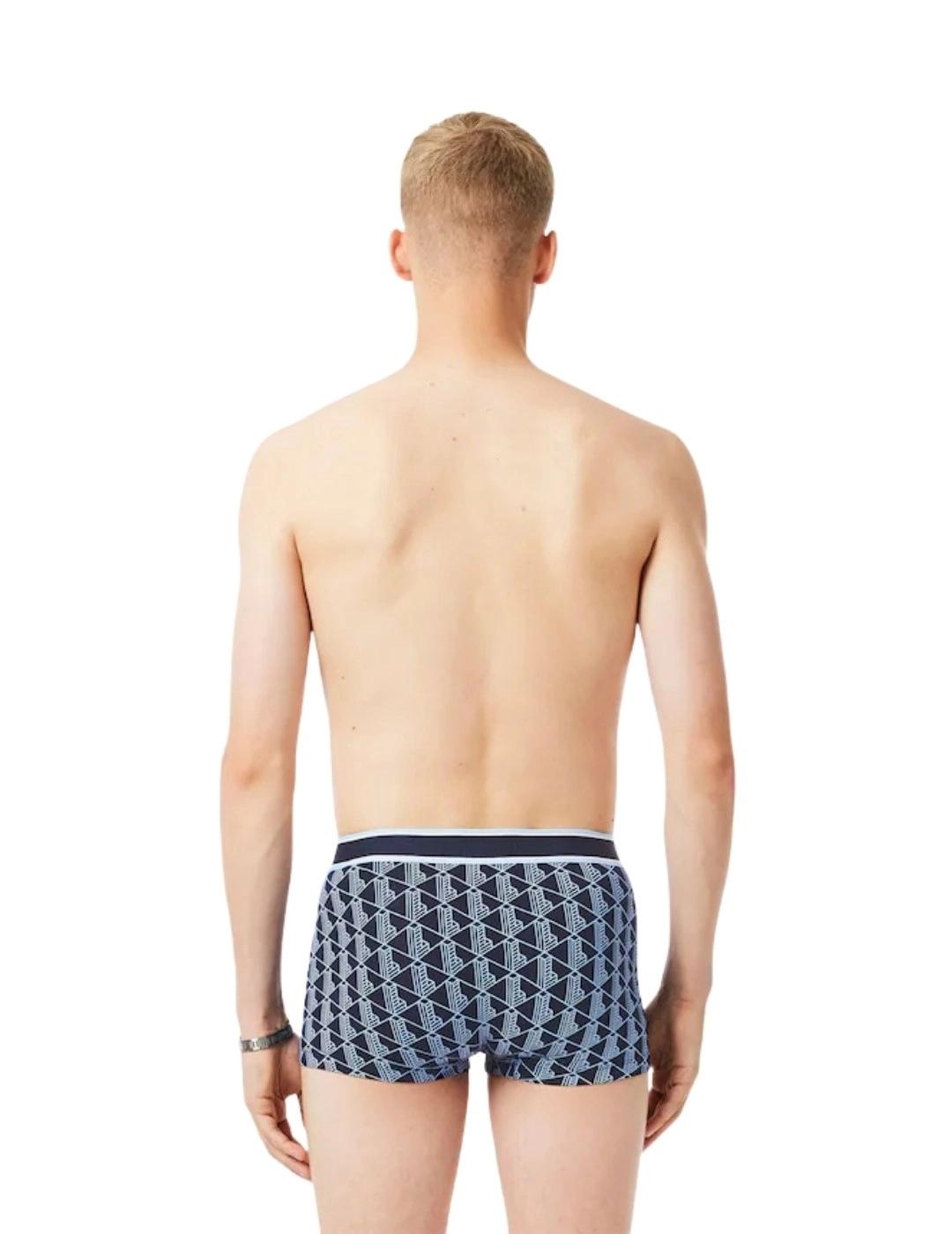 Lacoste Pack de 3 calzoncillos de algodón elástico