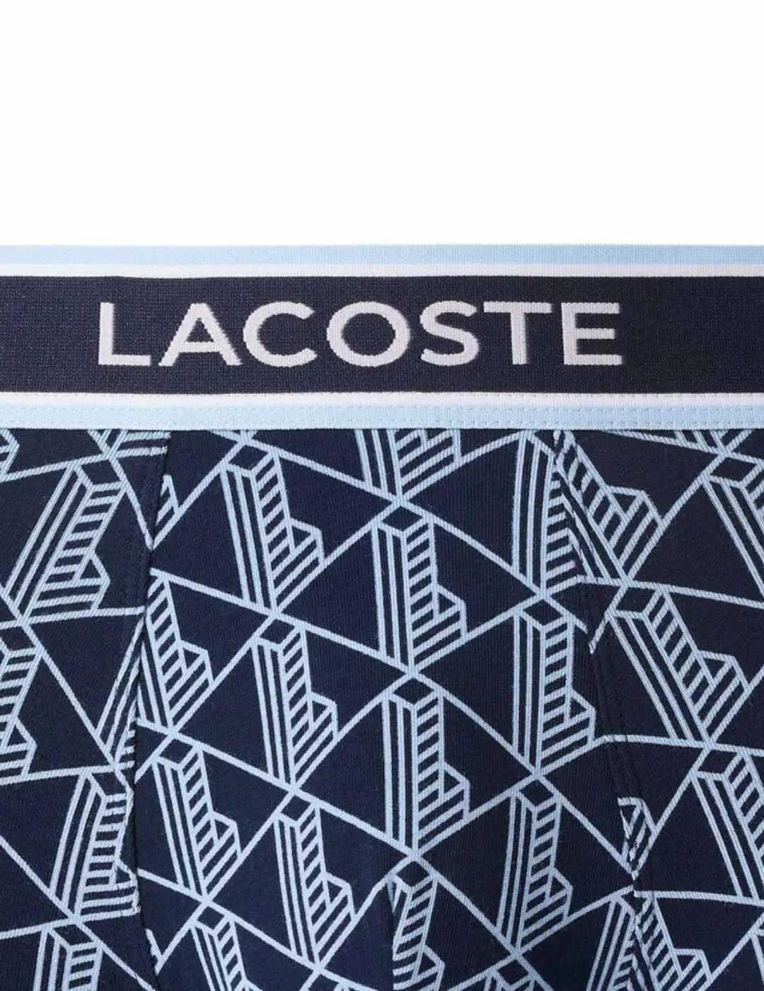 Lacoste Pack de 3 calzoncillos de algodón elástico