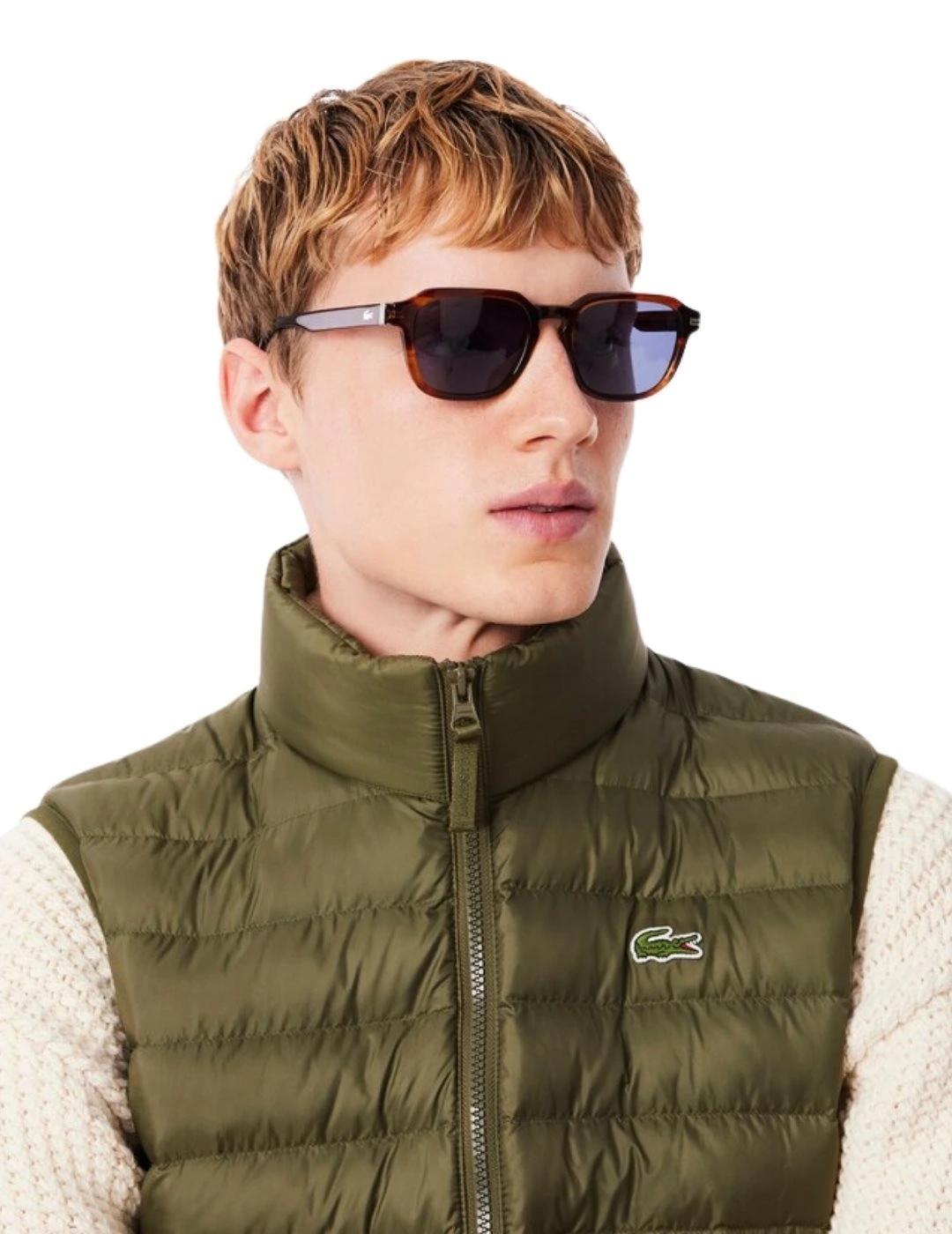 Lacoste Chaleco acolchado hidrófugo Verde