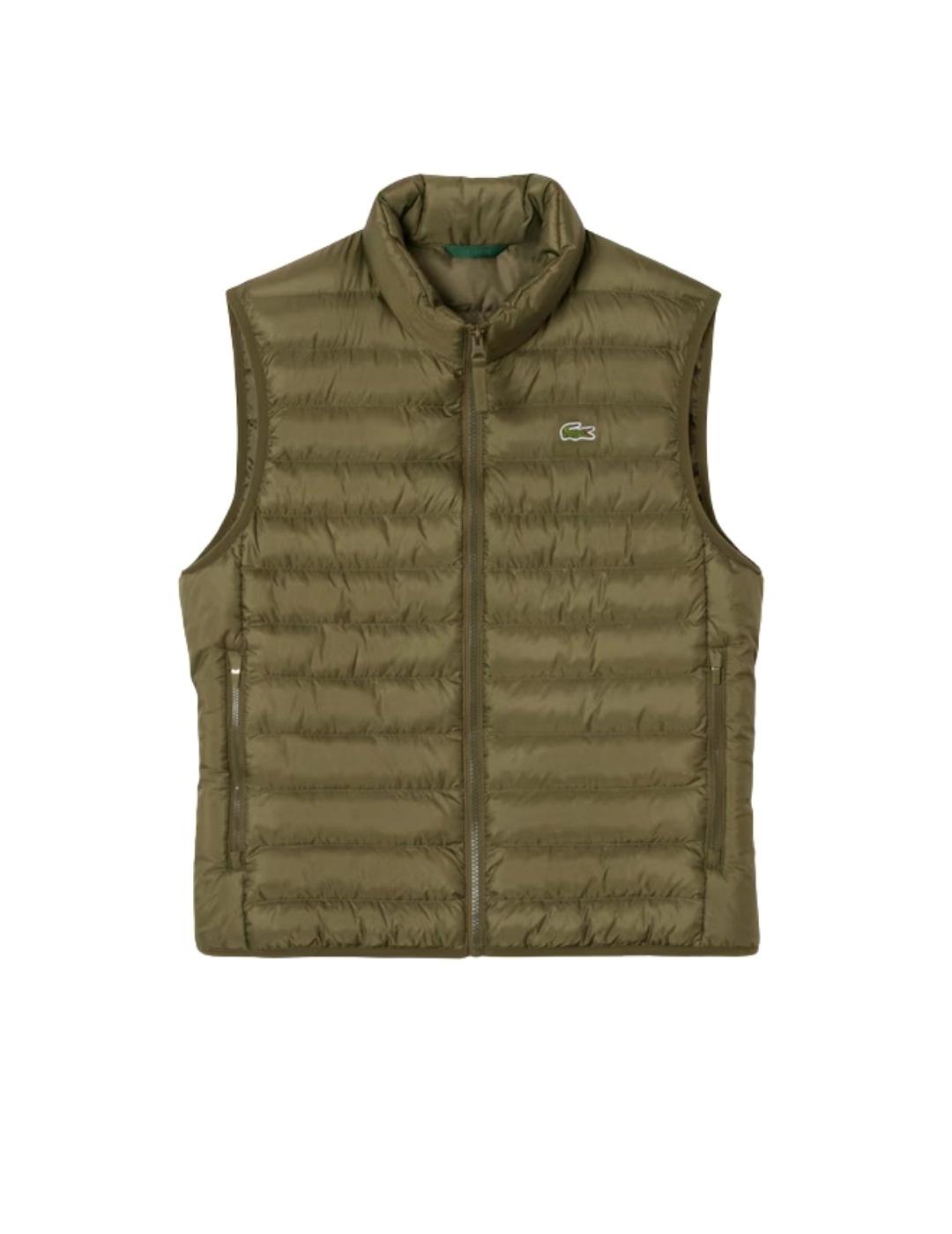 Lacoste Chaleco acolchado hidrófugo Verde