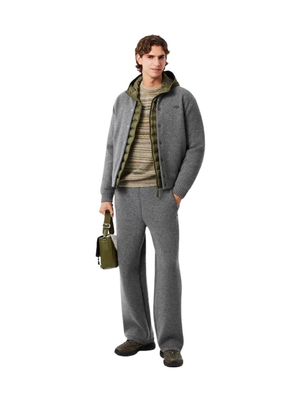 Lacoste Chaqueta acolchada hidrófuga Verde