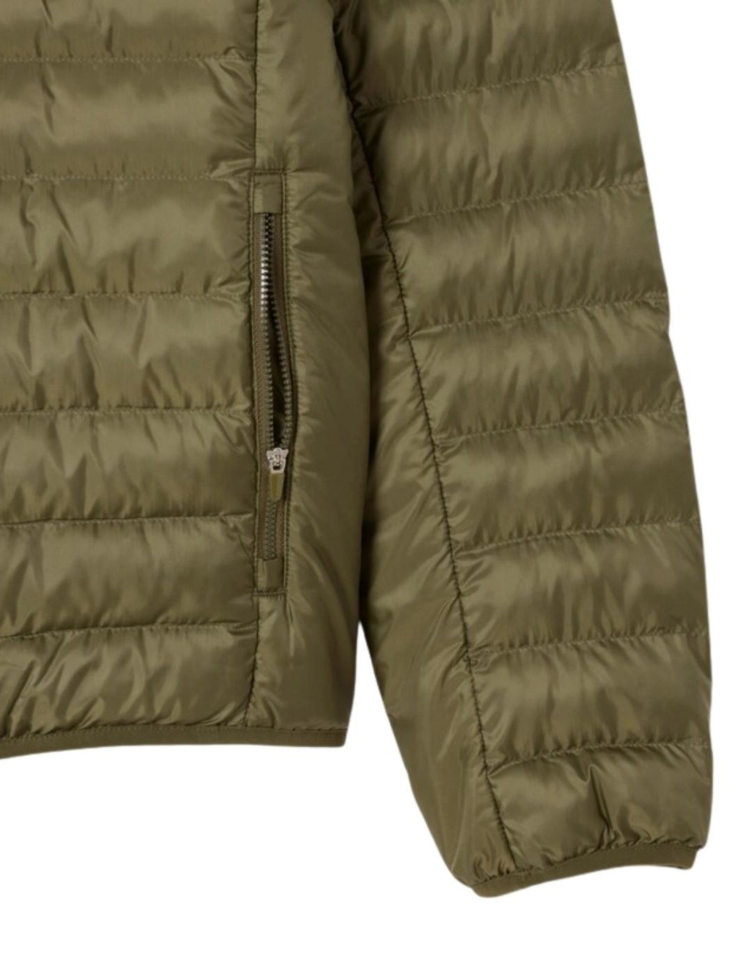 Lacoste Chaqueta acolchada hidrófuga Verde