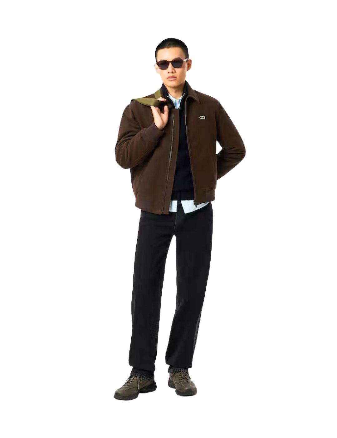 Lacoste Chaqueta de moleskin acolchada Marrón