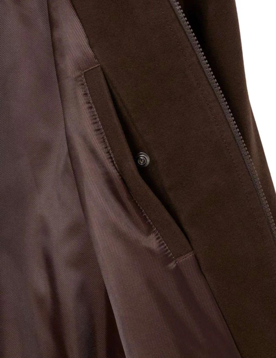 Lacoste Chaqueta de moleskin acolchada Marrón