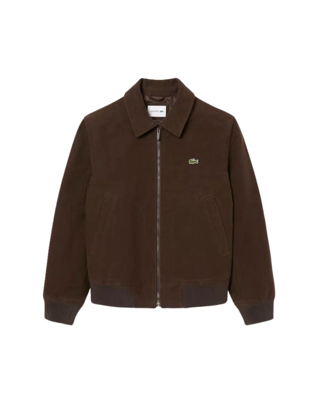 Lacoste Chaqueta de moleskin acolchada Marrón