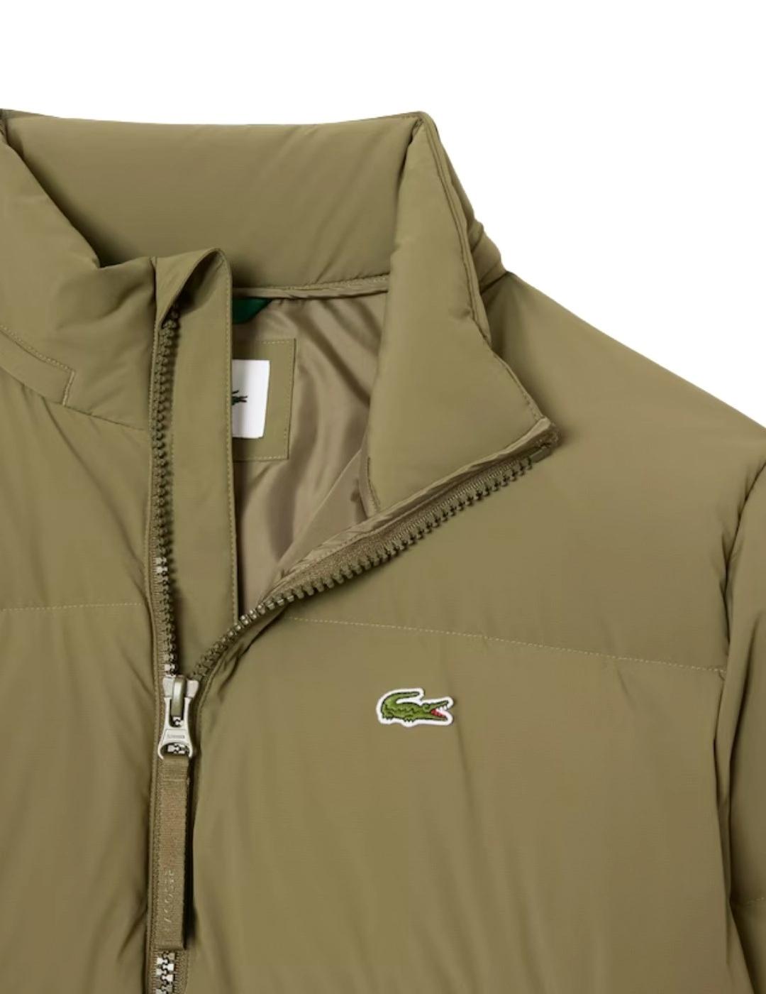 Lacoste Chaqueta acolchada con capucha hidrófuga