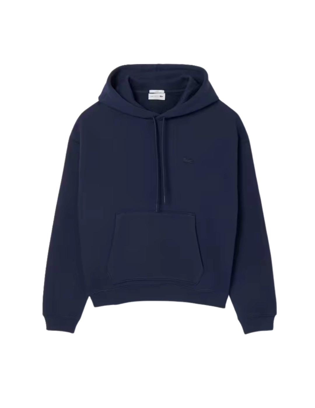 Lacoste Sudadera con capucha de felpa gruesa