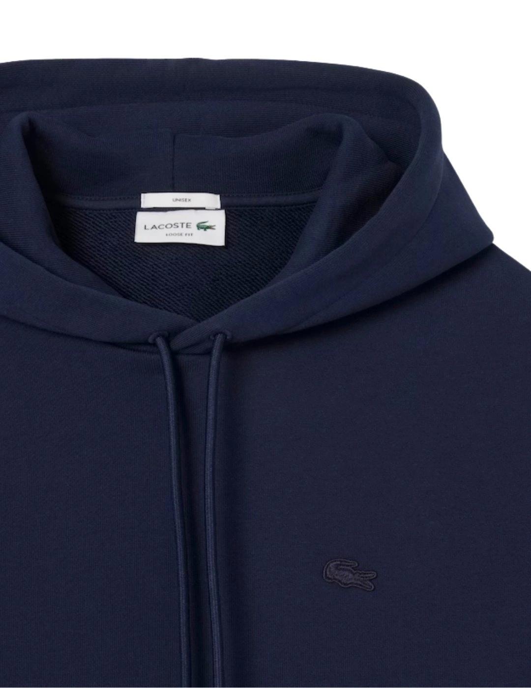 Lacoste Sudadera con capucha de felpa gruesa
