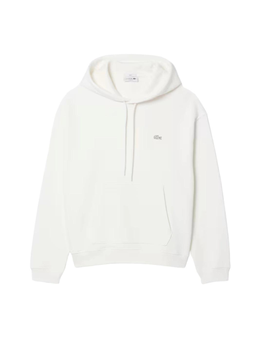 Lacoste Sudadera con capucha de felpa gruesa