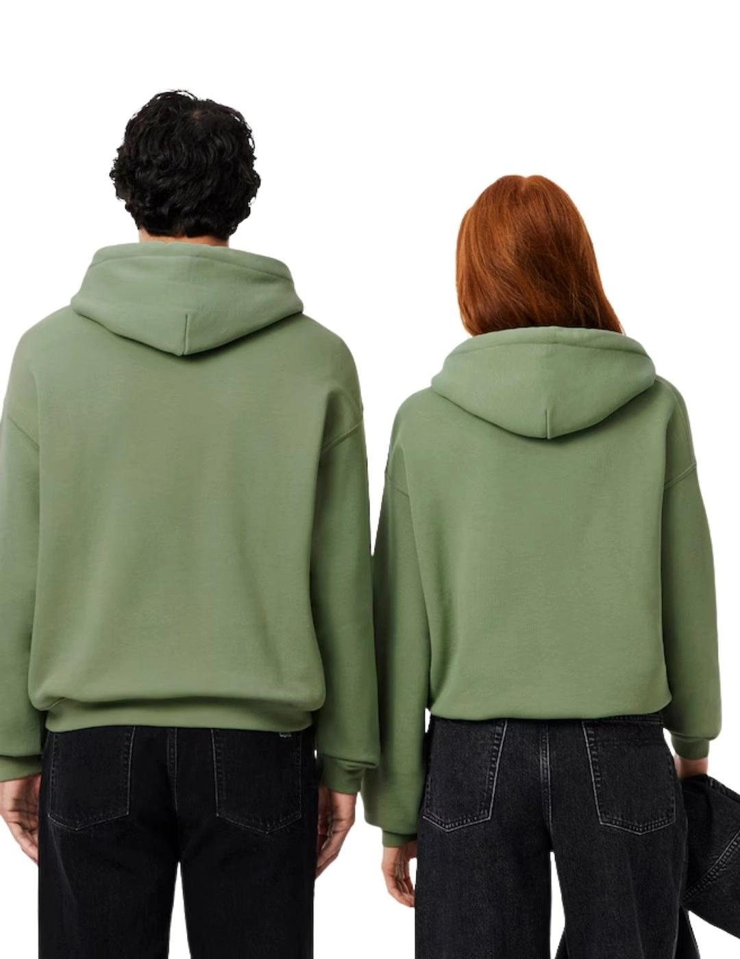 Lacoste Sudadera con capucha de felpa gruesa